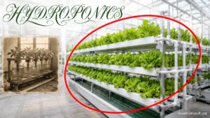 A modern hydroponics system showcasing soil-free plant growth in a controlled environment.