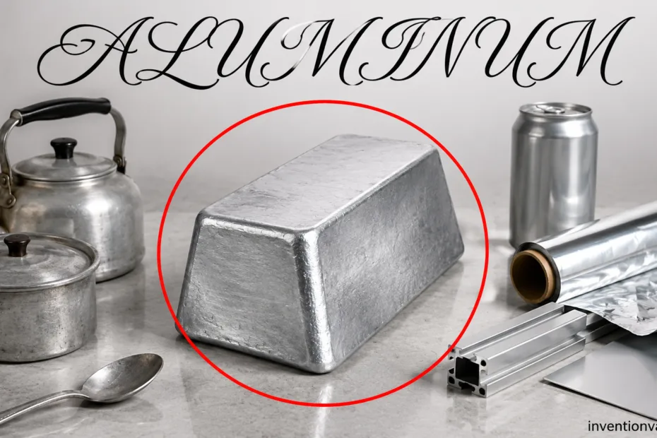 Innovative aluminum invention showcasing its lightweight, versatile metal properties for modern structural uses.