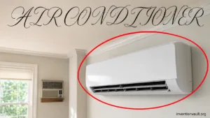 Modern air conditioner unit installed on a wall for indoor cooling.