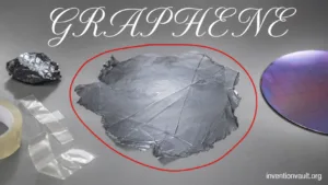 Invented in 2004, this is a groundbreaking discovery of graphene using tape to isolate thin layers of carbon.
