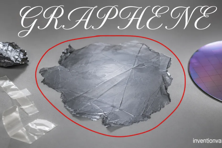 Invented in 2004, this is a groundbreaking discovery of graphene using tape to isolate thin layers of carbon.
