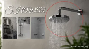 Modern shower system with rainfall showerhead for convenient daily hygiene.