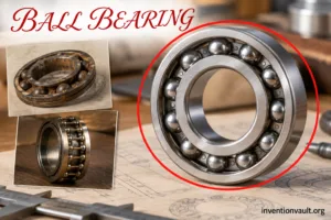 innovative ball bearing invention used to reduce friction and improve machine efficiency in engineering