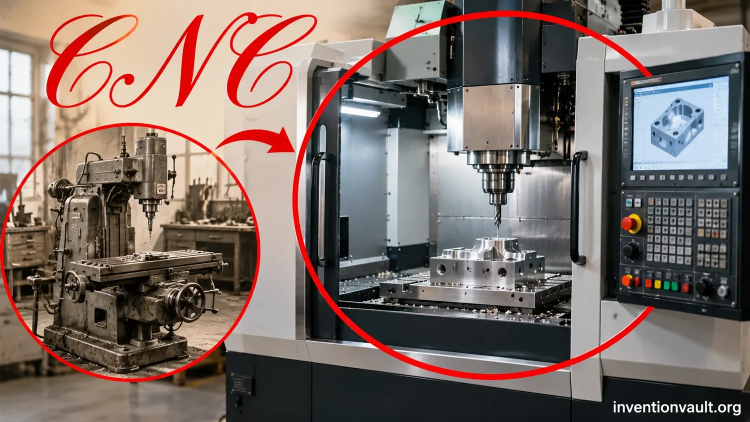 Invention of CNC: History of Computer-Controlled Machining